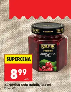 Biedronka Żurawina cała Rolnik oferta