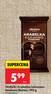 Biedronka Wafelki Arabelka kakaowo-kawowe Skawa oferta