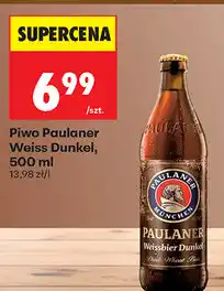 Biedronka Piwo Paulaner Weiss Dunkel oferta