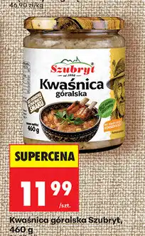 Biedronka Kwaśnica góralska Szubryt oferta