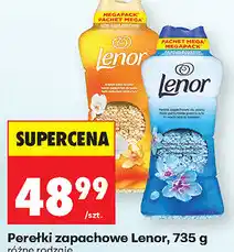 Biedronka Perełki zapachowe Lenor oferta