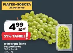Netto Winogrono jasne bezpestkowe oferta