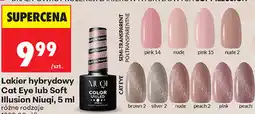 Biedronka Lakier hybrydowy Cat Eye lub Soft Illusion Niuqi oferta