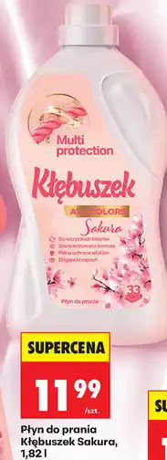 Biedronka Płyn do prania Kłębuszek Sakura oferta