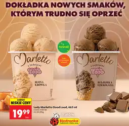 Biedronka Lody Marletto Good Lood, różne rodzaje oferta