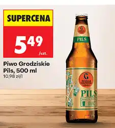 Biedronka Piwo Grodziskie Pils oferta