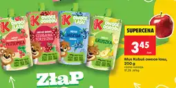Biedronka Mus Kubuś owoce lasu oferta