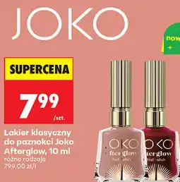 Biedronka Lakier klasyczny do paznokci Joko Afterglow oferta