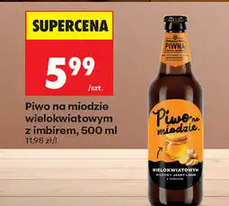 Biedronka Piwo na miodzie wielokwiatowym z imbirem oferta