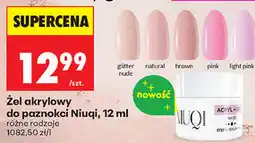 Biedronka Żel akrylowy do paznokci Niuqi oferta