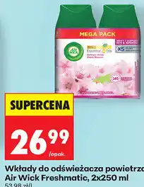 Biedronka Wkłady do odświeżacza powietrza Air Wick Freshmatic oferta