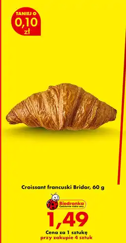 Biedronka Croissant francuski Bridor oferta