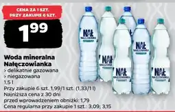 Netto Woda mineralna Nałęczowianka oferta
