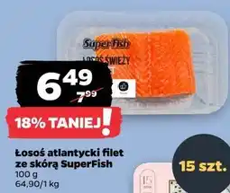 Netto Łosoś atlantycki filet ze skórą SuperFish oferta