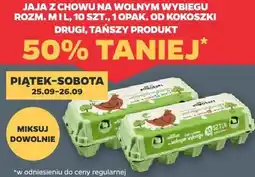 Netto Jaja z chowu na wolnym wybiegu Od Kokoszki rozm. M i L oferta