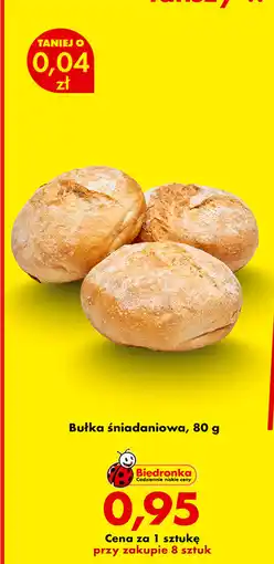 Biedronka Bułka śniadaniowa oferta