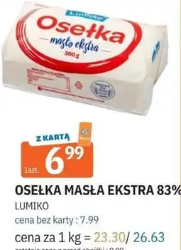 E.Leclerc Lumiko Osełka masła ekstra 83% oferta