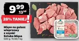 Netto Mięso na gulasz wieprzowy z szynki Sztuka Mięsa oferta