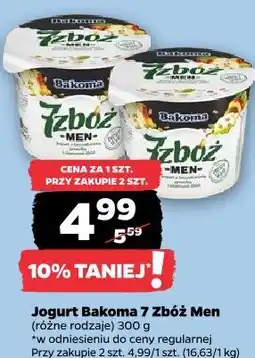 Netto Jogurt Bakoma 7 Zbóż Men oferta