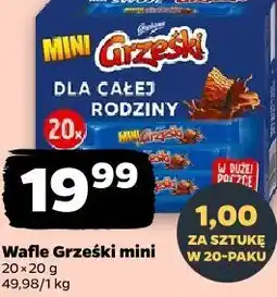 Netto Wafle Grześki mini oferta