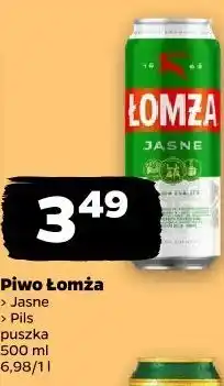 Netto Piwo Łomża Jasne oferta