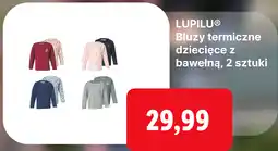 Lidl LUPILU Bluzy termiczne dziecięce z bawełną, 2 sztuki oferta