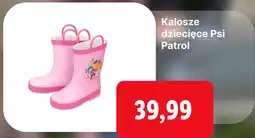Lidl Kalosze dziecięce Psi Patrol oferta