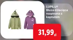 Lidl LUPILU Bluza dziecięca rozpinana z kapturem oferta