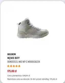 Martes Sport Męskie buty Magnum Bondsteel Mid WP C M000138224 oferta