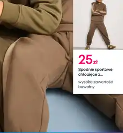 Pepco Spodnie sportowe chłopięce bekkin z wysoką zawartością bawełny oferta