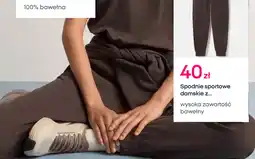 Pepco Spodnie sportowe damskie bekkin, wysoka zawartość bawełny oferta