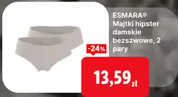Lidl ESMARA Majtki hipster damskie bezszwowe, 2 pary oferta