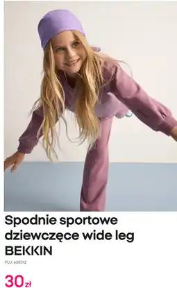 Pepco Spodnie sportowe dziewczęce wide leg BEKKIN oferta