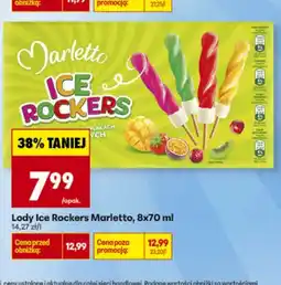 Biedronka Lody Ice Rockers Marletto 8-pak oferta