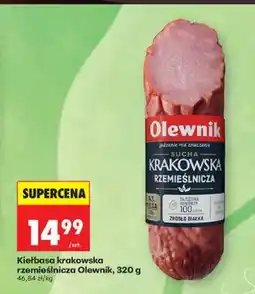 Biedronka Kiełbasa krakowska rzemieślnicza Olewnik oferta