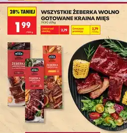 Biedronka Żeberka wolno gotowane Kraina Mięs oferta