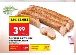Biedronka Kiełbasa po wiejsku Podlaska Chata oferta