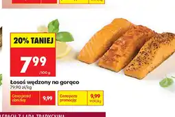 Biedronka Łosoś wędzony na gorąco oferta
