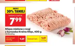 Biedronka Mięso mielone z nogi z kurczaka Kraina Mięs oferta
