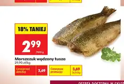 Biedronka Morszczuk wędzony tusza oferta