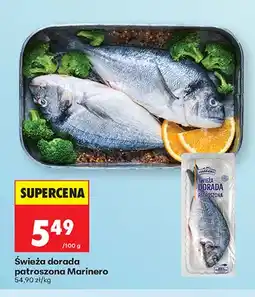 Biedronka Świeża dorada patroszona Marinero oferta