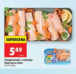 Biedronka Polędwiczki z mintaja Marinero Kids oferta