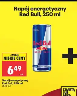 Biedronka Napój energetyczny Red Bull oferta