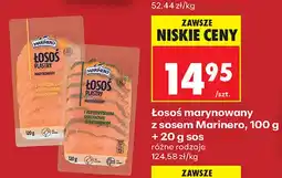 Biedronka Łosoś marynowany z koprem i sosem chrzanowo-śmietanowym Marinero oferta