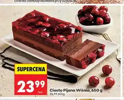 Biedronka Ciasto Pijana Wiśnia oferta