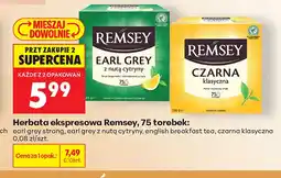 Biedronka Herbata ekspresowa Remsey earl grey strong oferta