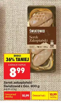 Biedronka Serek zakopiański Światowid z Gór oferta