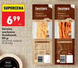 Biedronka Serowe warkocze Światowid wędzone oferta