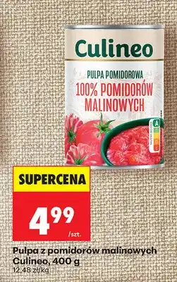 Biedronka Pulpa z pomidorów malinowych Culineo oferta