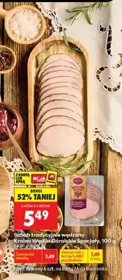 Biedronka Schab tradycyjnie wędzony Kraina Wędlin Góralskie Specjały oferta